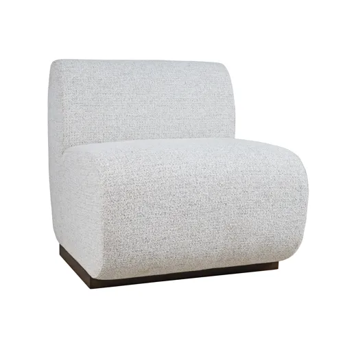 Milano Modern Banquette Upholstered Sectional One Seat Bench With Performance Fabric