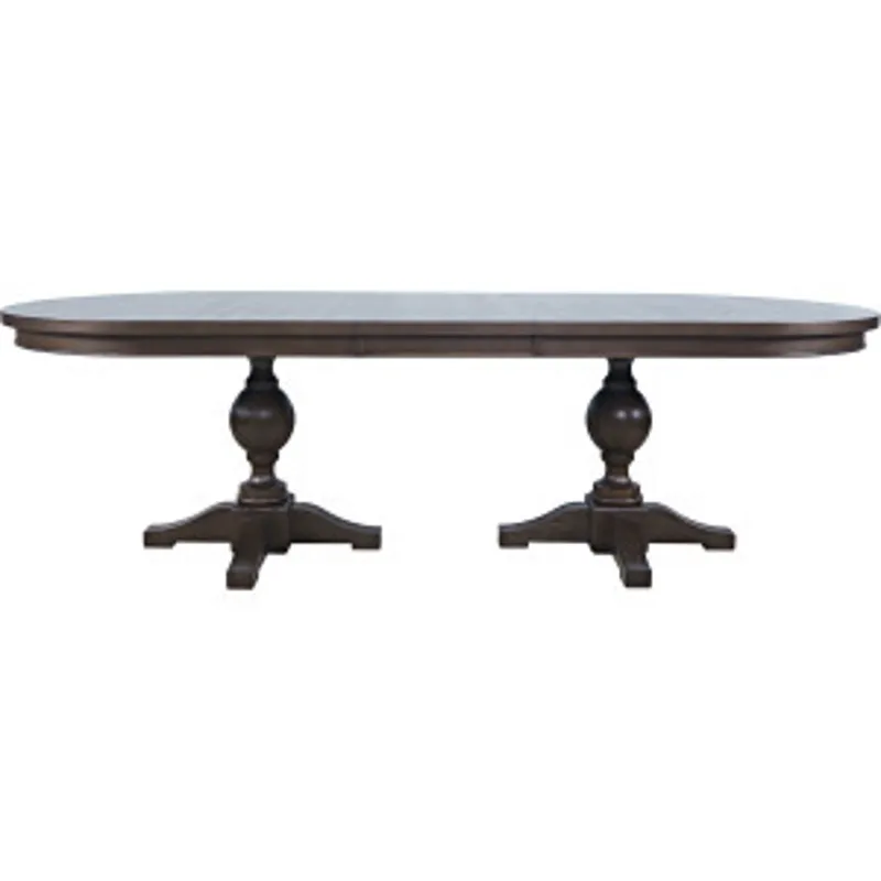 Brentwood Arbor Oak 102" Double Pedestal Top