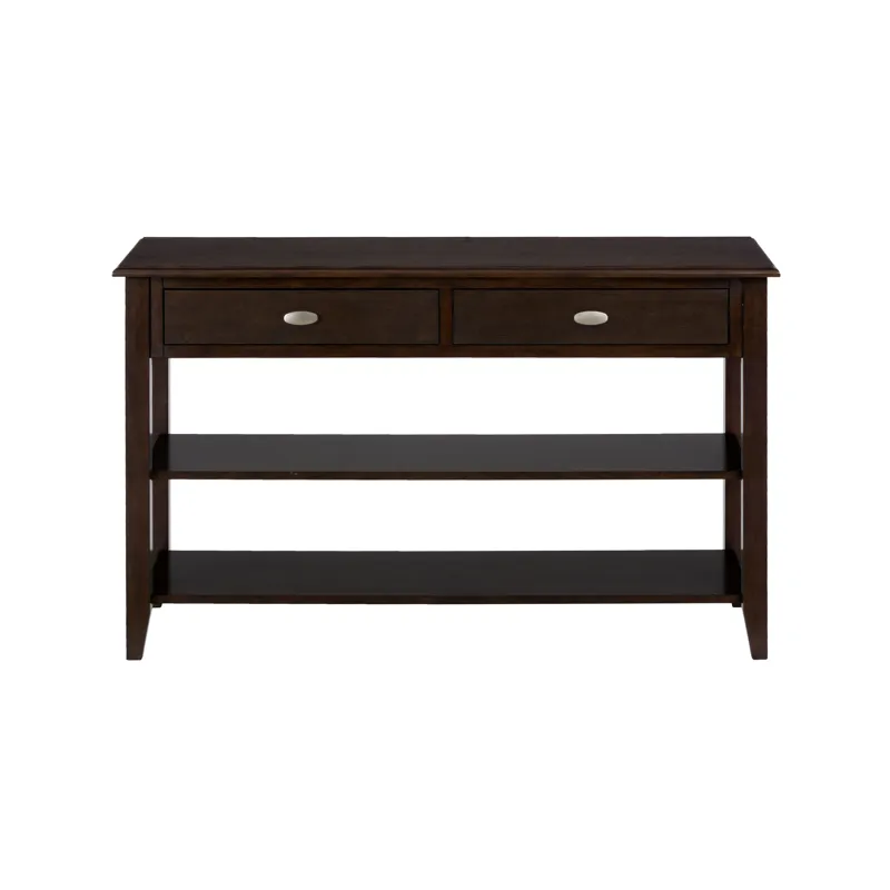 Merlot Warm Contemporary 48\" Sofa Table