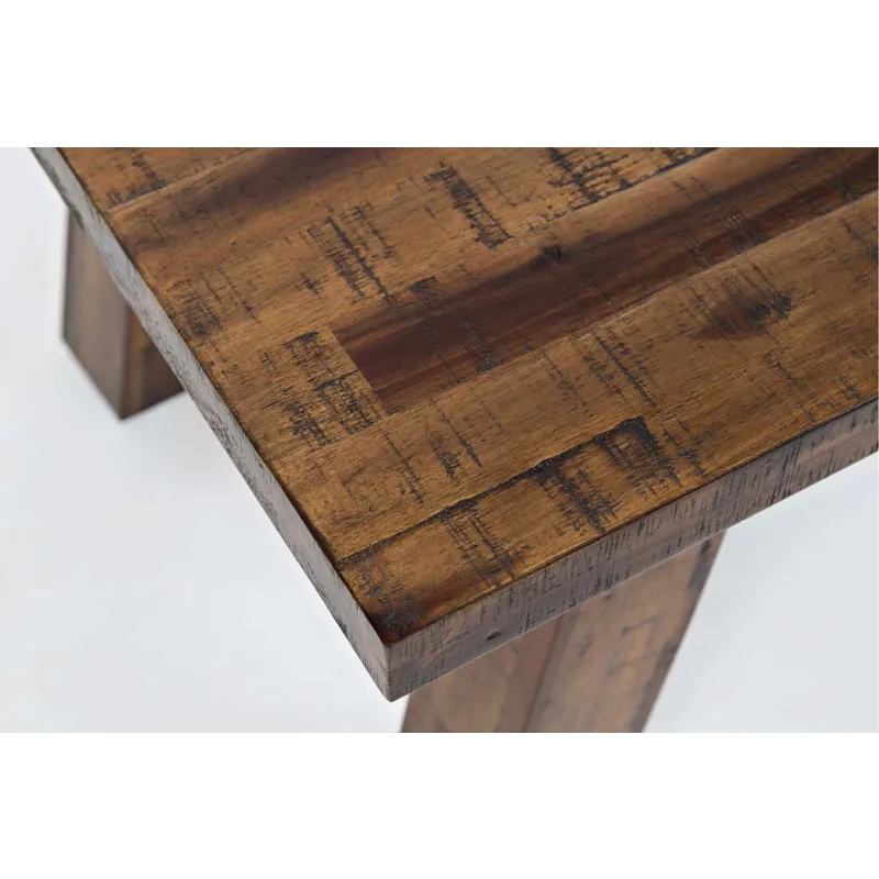 Cannon Valley Rustic Modern Three Piece Living Room Coffee And Matching End Tables Set