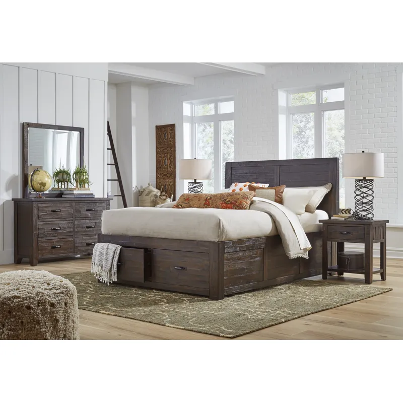 Jackson Lodge Queen Storage Bed