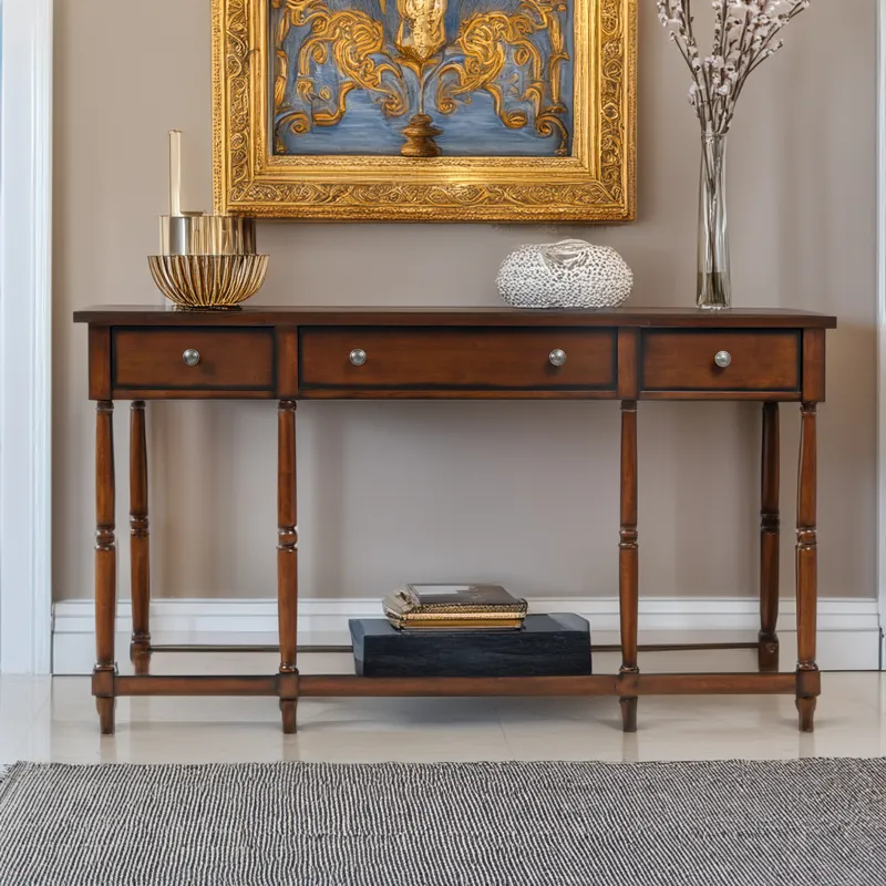 Stately Home Classic Traditional 60\" Sofa Table