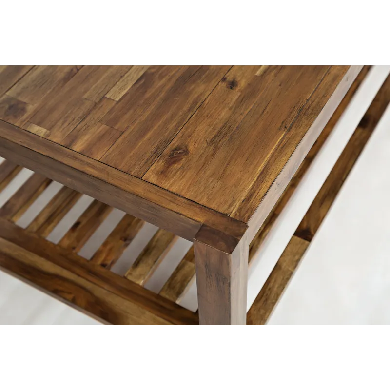 Beacon Street 45\" Modern Essential Solid Wood Coffee Table