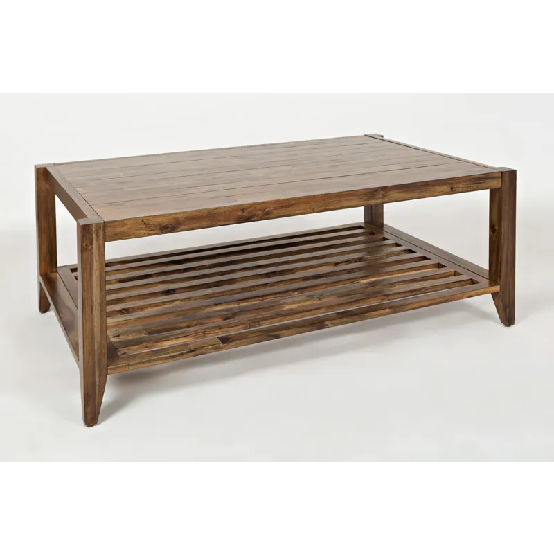 Beacon Street 45\" Modern Essential Solid Wood Coffee Table