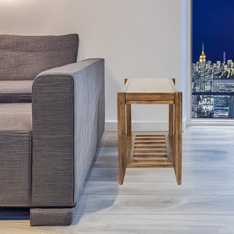 Beacon Street Modern Essential Solid Wood Chairside End Table