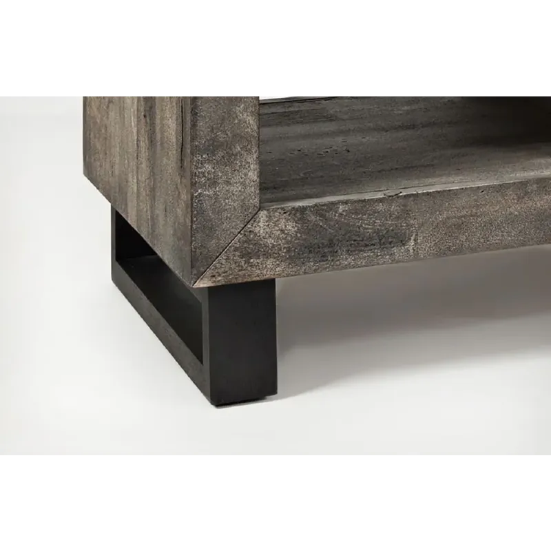 Mulholland Drive Modern Distressed Solid Wood 47\" Sofa Table