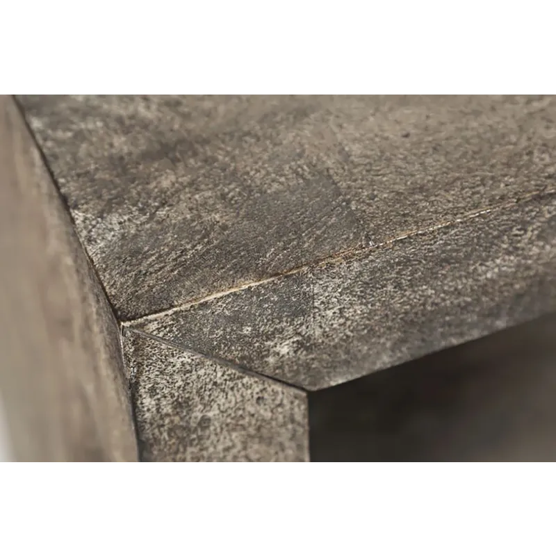 Mulholland Drive Modern Distressed Solid Wood 47\" Sofa Table