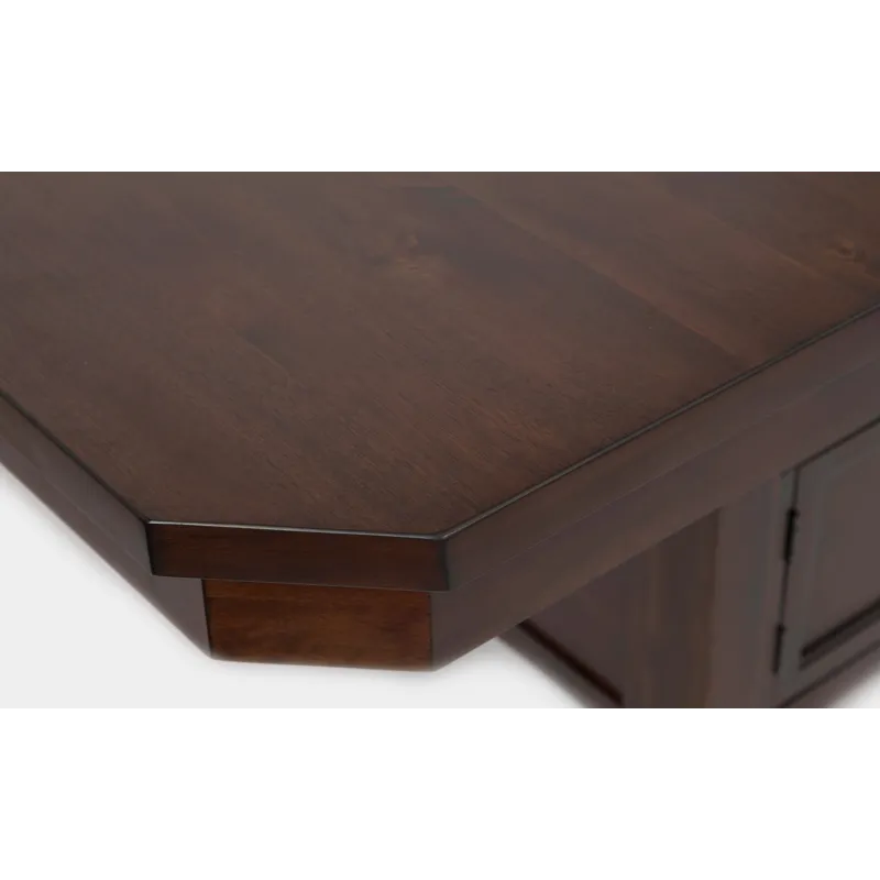 Manchester Contemporary Adjustable Height 78\" Rectangle Dining Table