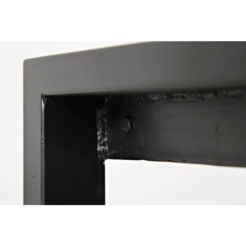 Loftworks 54\" Modern Industrial Distressed Acacia Desk With Drawers And Storage