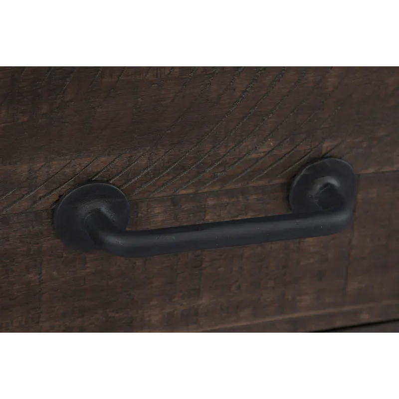 Madison County 48\" Rustic Reclaimed Pine Farmhouse Harris 3 Drawer Coffee Table