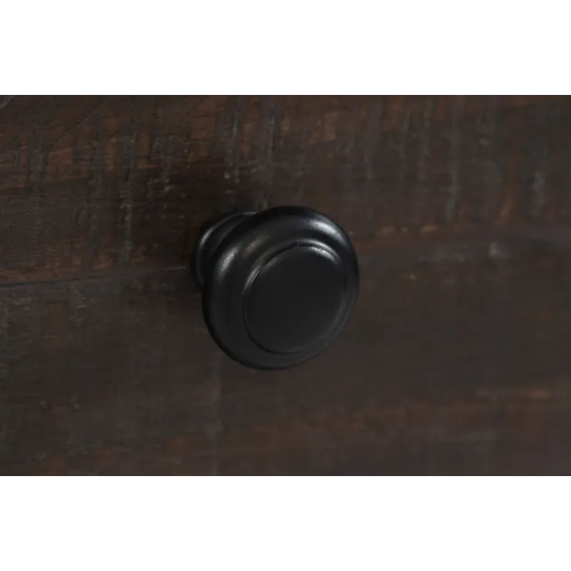 Madison County Rustic Reclaimed Pine Farmhouse Harris USB Charging Chairside Table