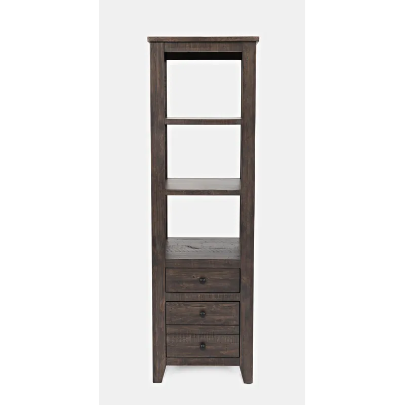 Madison County Rustic Reclaimed Solid Wood Farmhouse 22\" Pier Bookcase