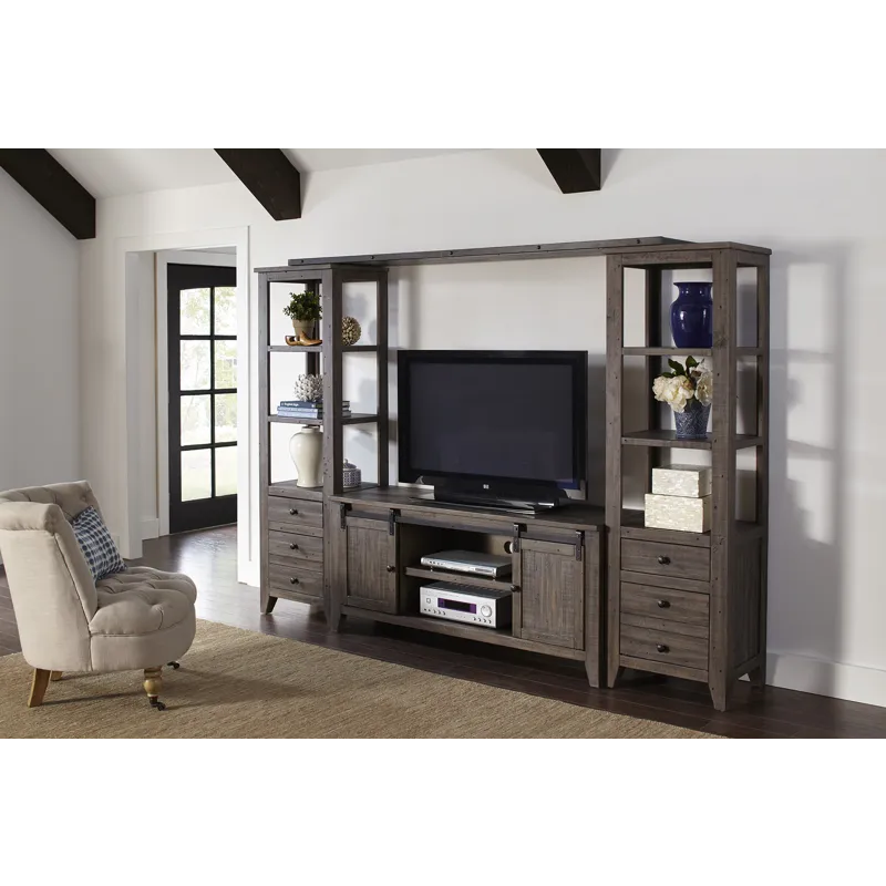 Madison County Rustic Reclaimed Solid Wood Farmhouse 22\" Pier Bookcase