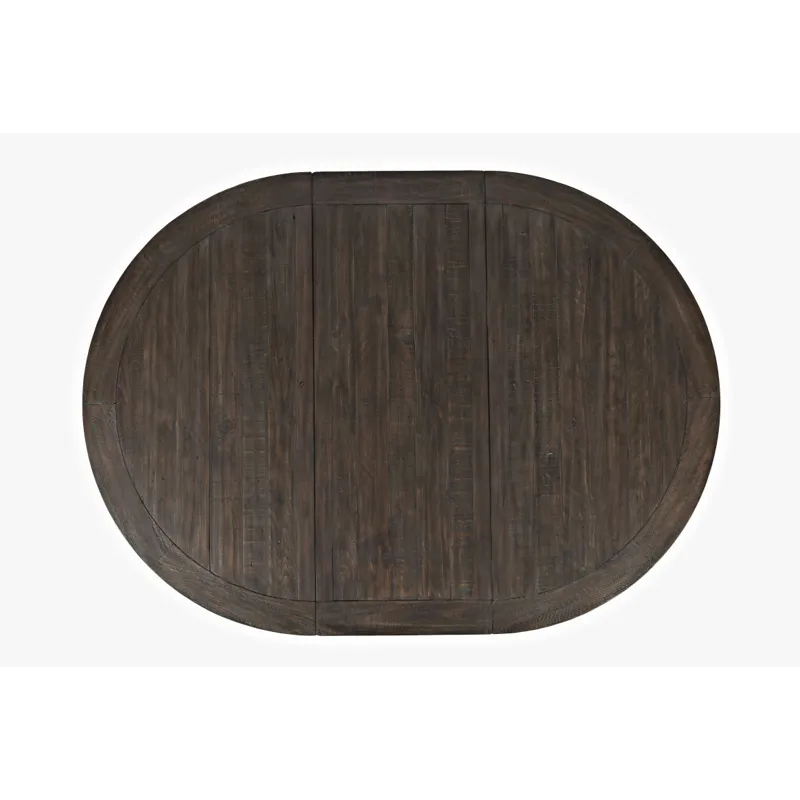 Madison County Reclaimed Pine 66\" Oval Farmhouse Seven-Piece Dining Set