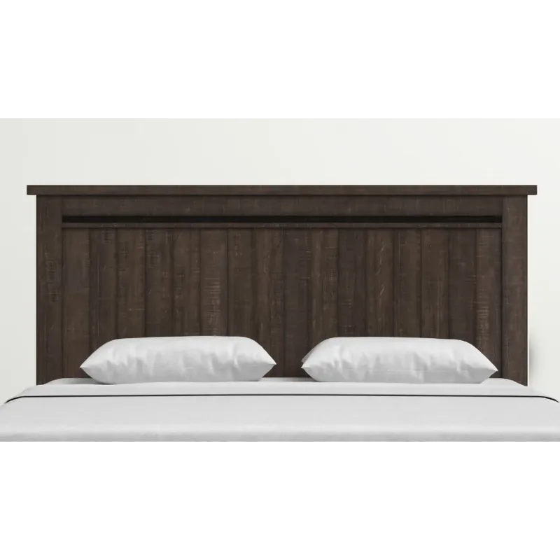 Madison County Rustic Reclaimed Pine Farmhouse Panel Headboard - Queen
