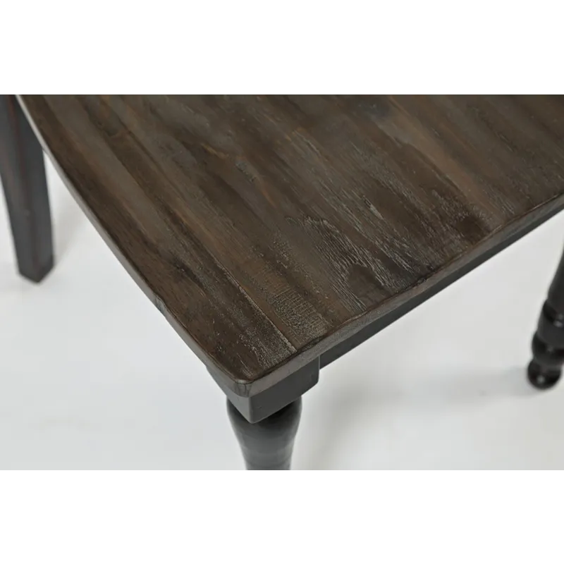 Madison County Reclaimed Pine 72\" Farmhouse Counter Height Seven-Piece Dining Set