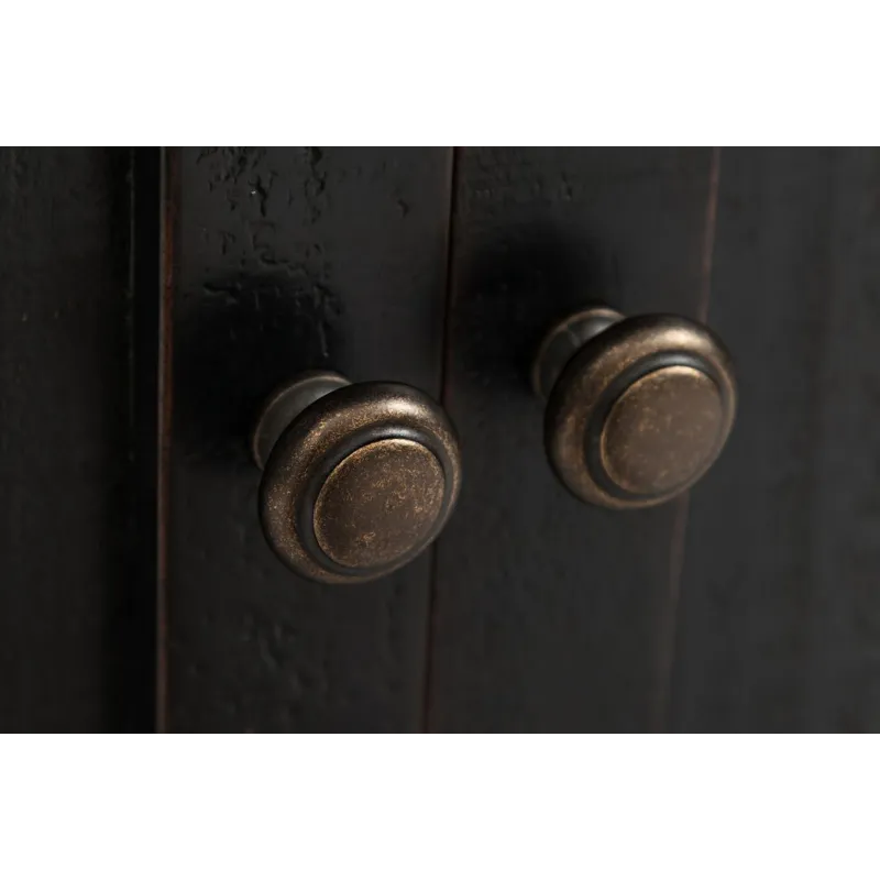 Madison County Reclaimed Pine 72\" Farmhouse Storage Table Seven-Piece Dining Set