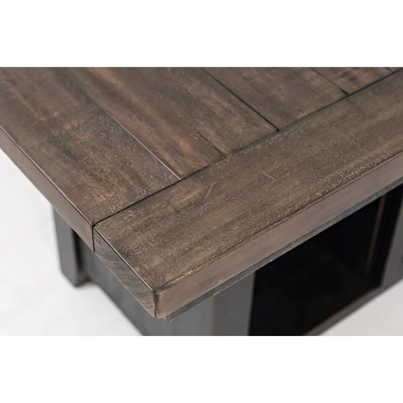 Madison County Rustic Reclaimed Solid Wood Farmhouse Adjustable Height 72\" Dining Table