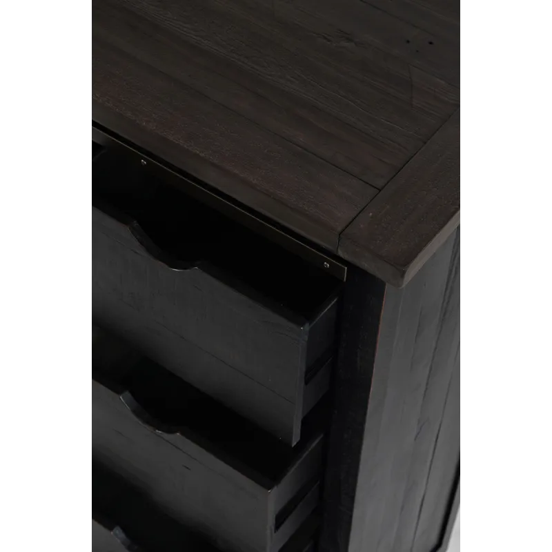 Madison County Rustic Reclaimed Pine Farmhouse Door Chest