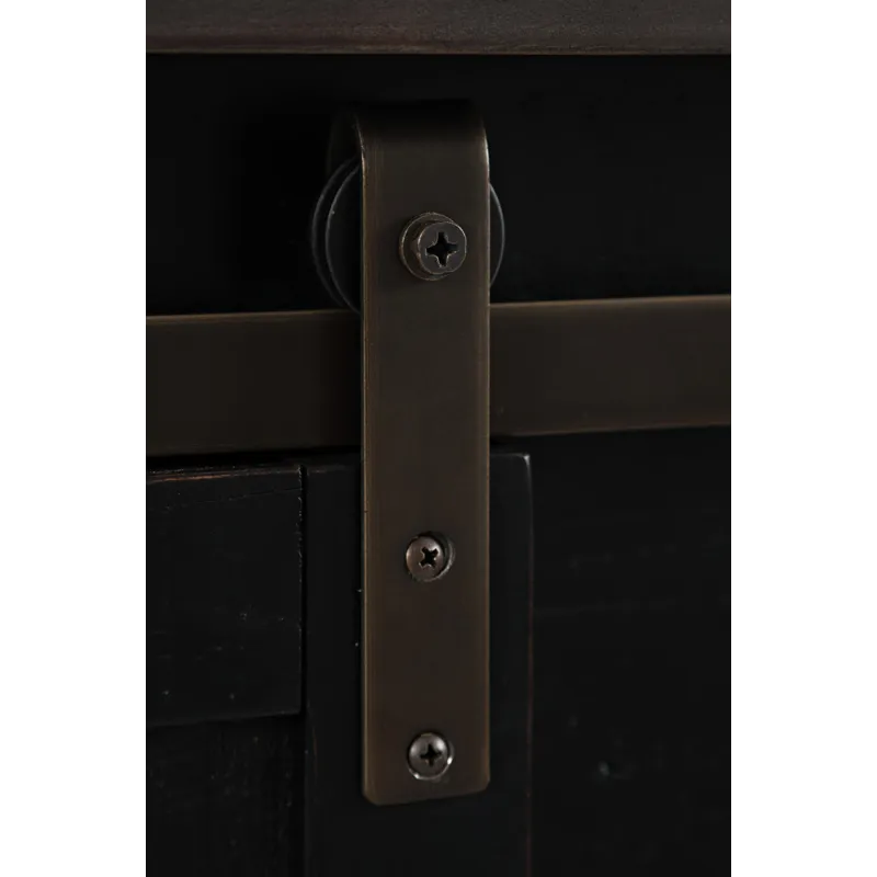 Madison County Rustic Reclaimed Pine Farmhouse Door Chest