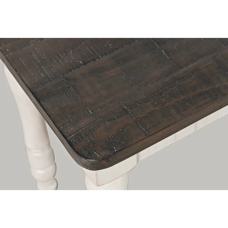 Madison County Rustic Reclaimed Solid Wood Farmhouse 54\" Dining Bench