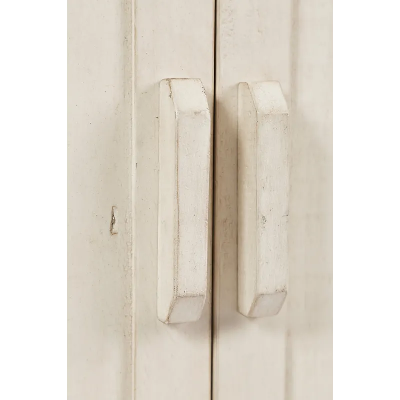 Madison County Rustic Reclaimed Solid Wood Farmhouse 60\" Barn Door Server