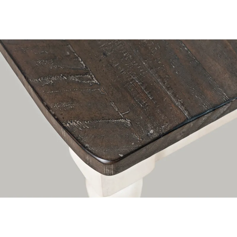 Madison County Rustic Reclaimed Solid Wood Farmhouse Slatback Dining Chair(Set Of 2)