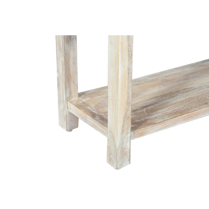 Reynolds Rustic Global Solid Wood 24\" Accent Table