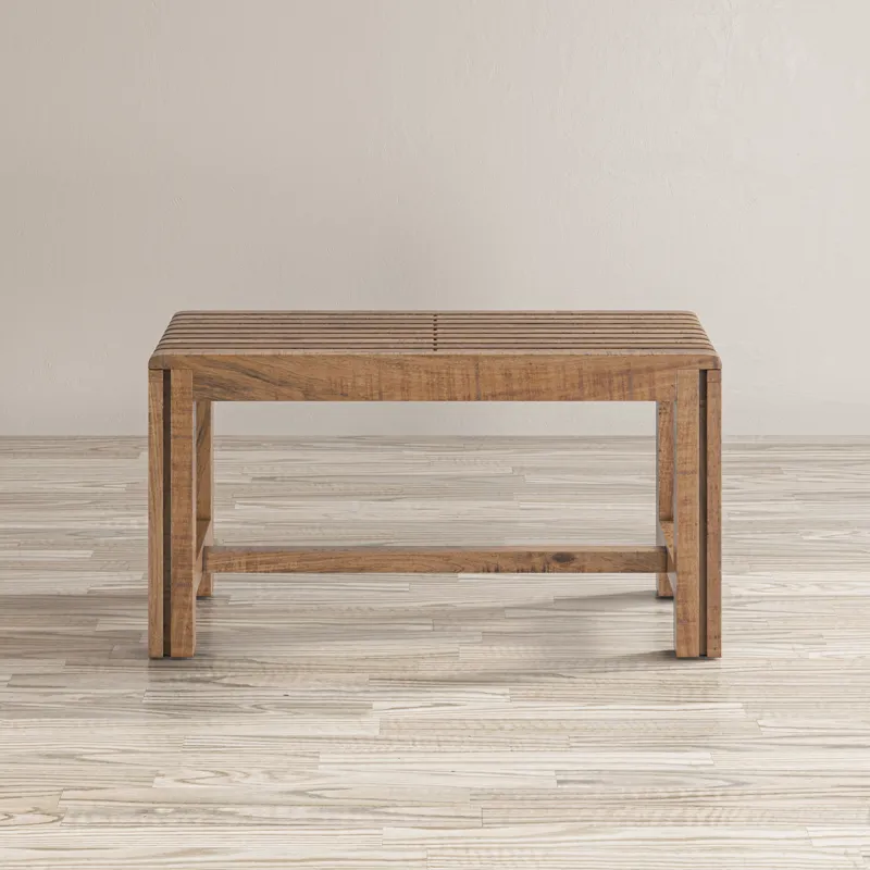 Bradford Modern Extendable Solid Mango Hardwood Bench