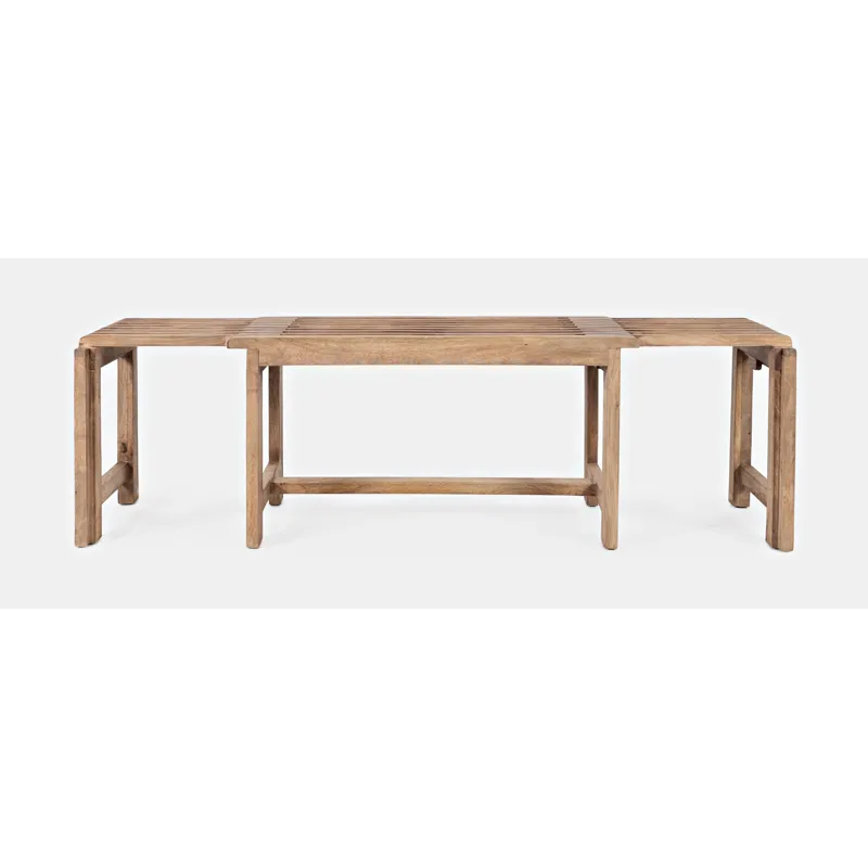 Bradford Modern Extendable Solid Mango Hardwood Bench