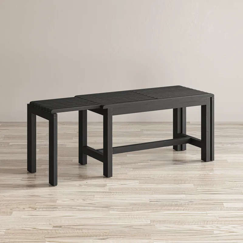 Bradford Modern Extendable Solid Mango Hardwood Bench