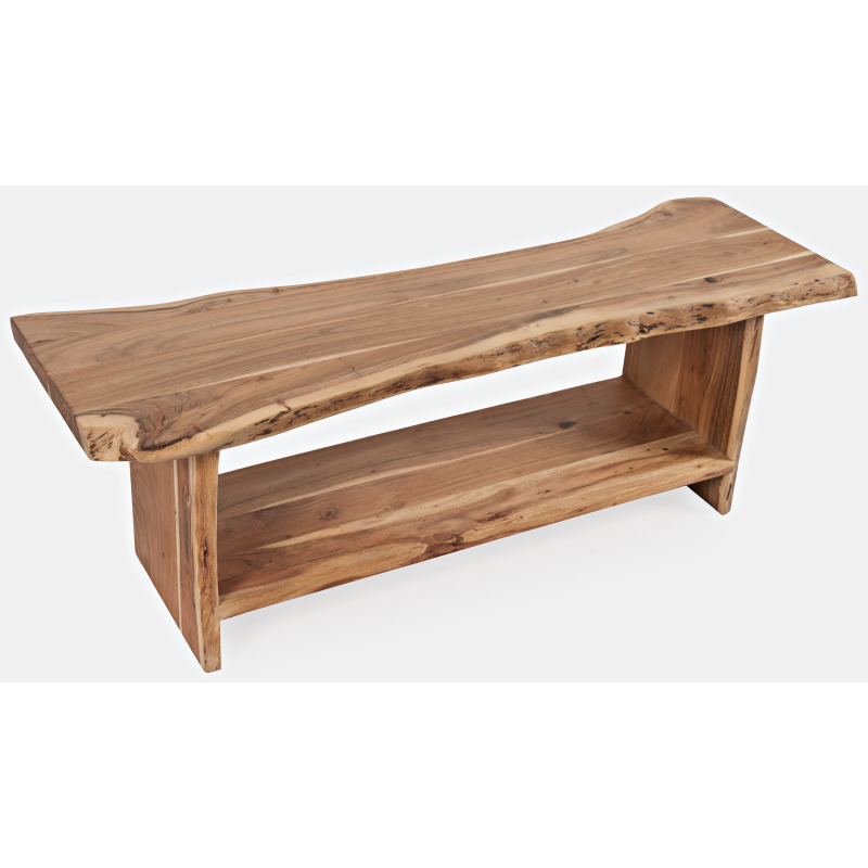 Global Archive Live Edge Storage Bench 1730-193N by Jofran at