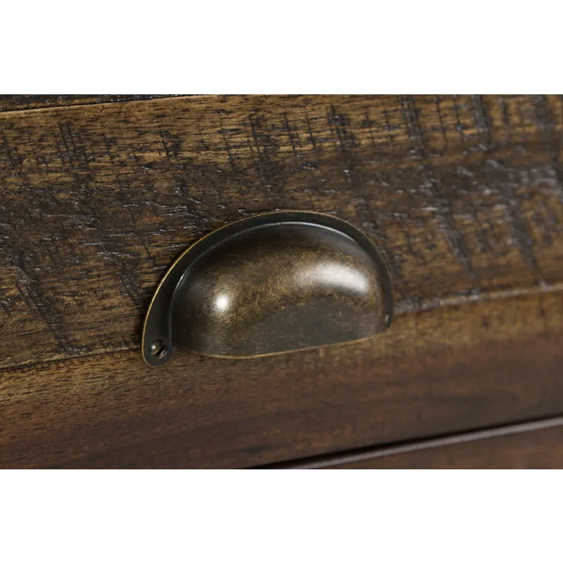 Artisan\'s Craft 50\" Rustic Farmhouse Solid Wood Distressed Media Console TV Stand