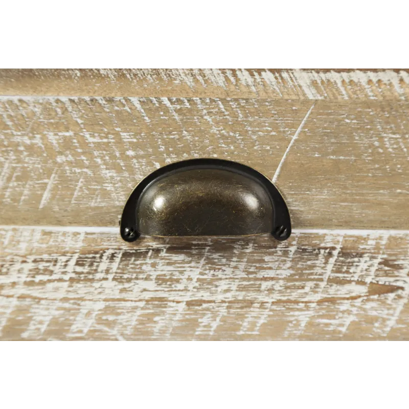 Artisan\'s Craft Rustic Farmhouse Distressed Solid Wood Coffee Table