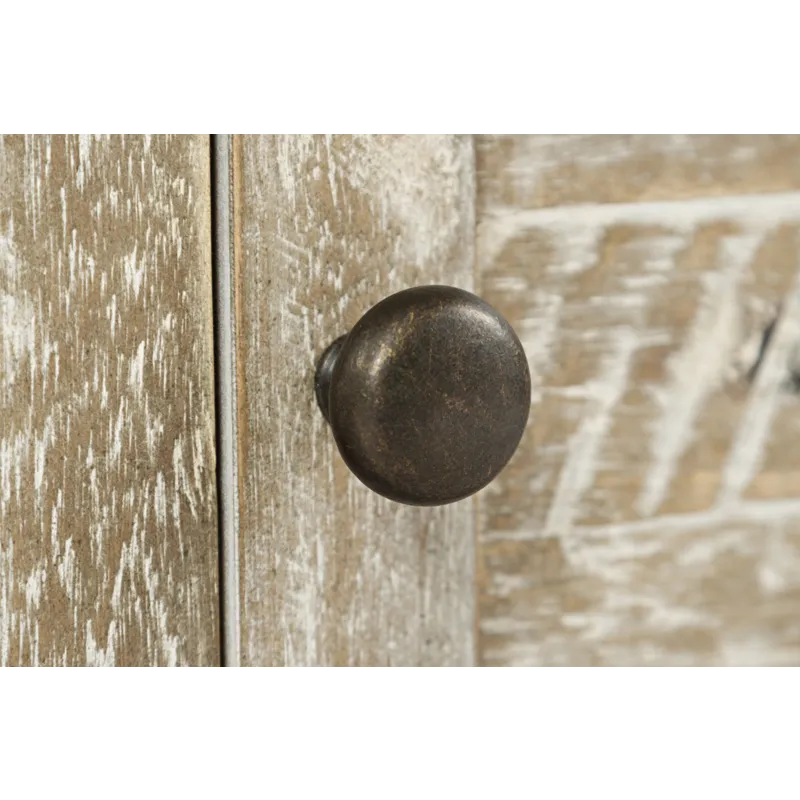 Artisan\'s Craft Rustic Farmhouse Distressed Solid Wood Accent Table