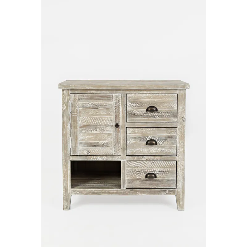 Artisan\'s Craft Rustic Farmhouse Distressed Acacia Accent Chest
