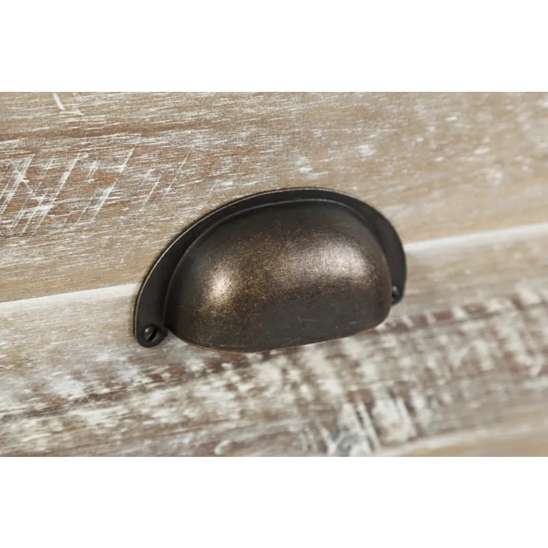 Artisan\'s Craft Rustic Farmhouse Distressed Acacia Accent Chest