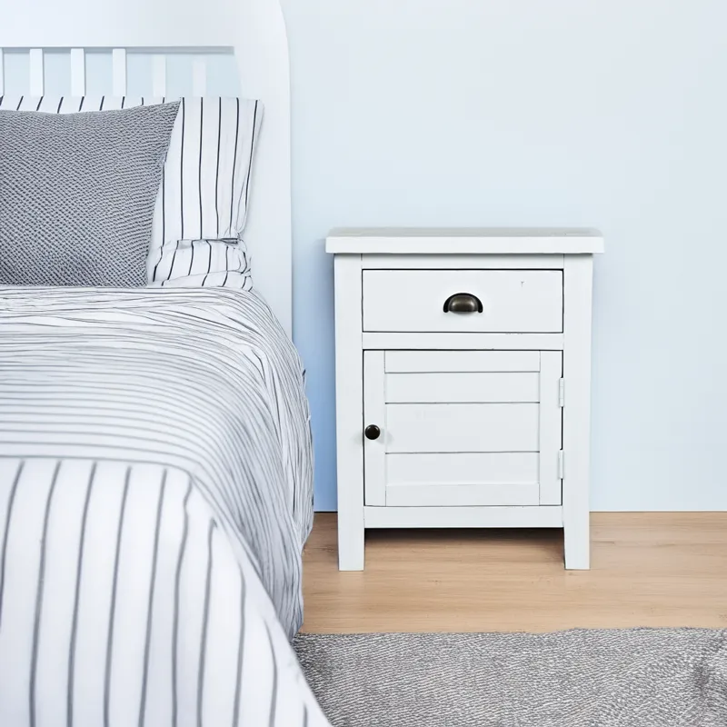 Artisan\'s Craft Rustic Farmhouse Distressed Solid Wood Accent Table