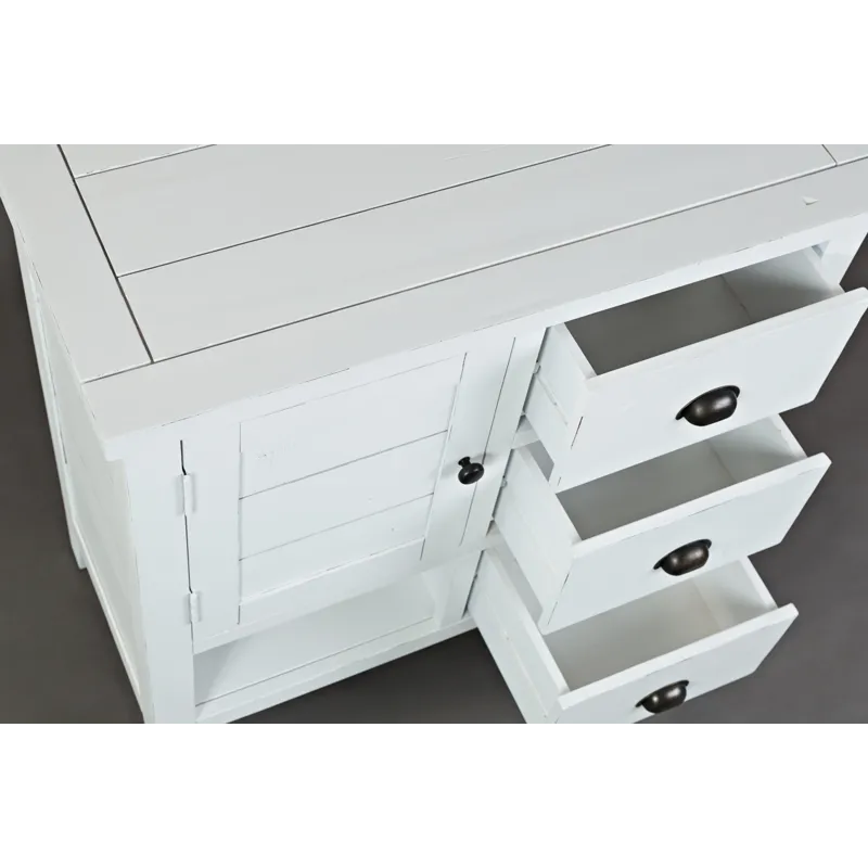 Artisan\'s Craft Rustic Farmhouse Distressed Solid Wood Accent Chest