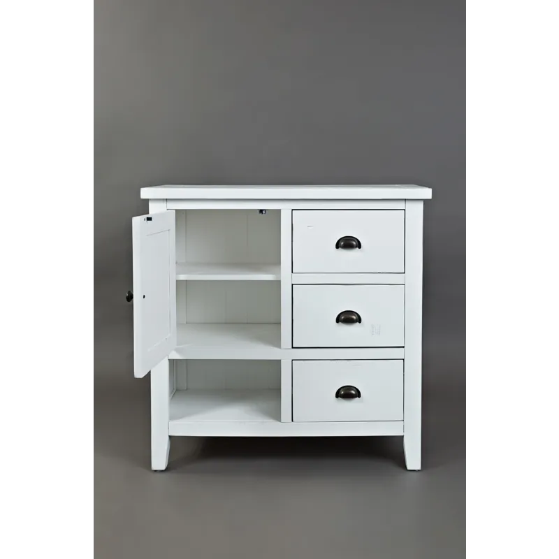 Artisan\'s Craft Rustic Farmhouse Distressed Solid Wood Accent Chest