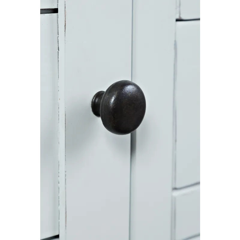 Artisan\'s Craft 50\" Rustic Farmhouse Solid Wood Distressed Media Console TV Stand