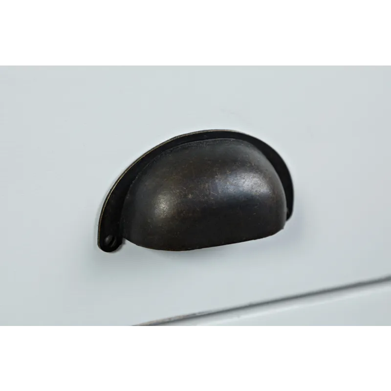 Artisan\'s Craft Rustic Farmhouse Distressed Acacia Media Console 70\"