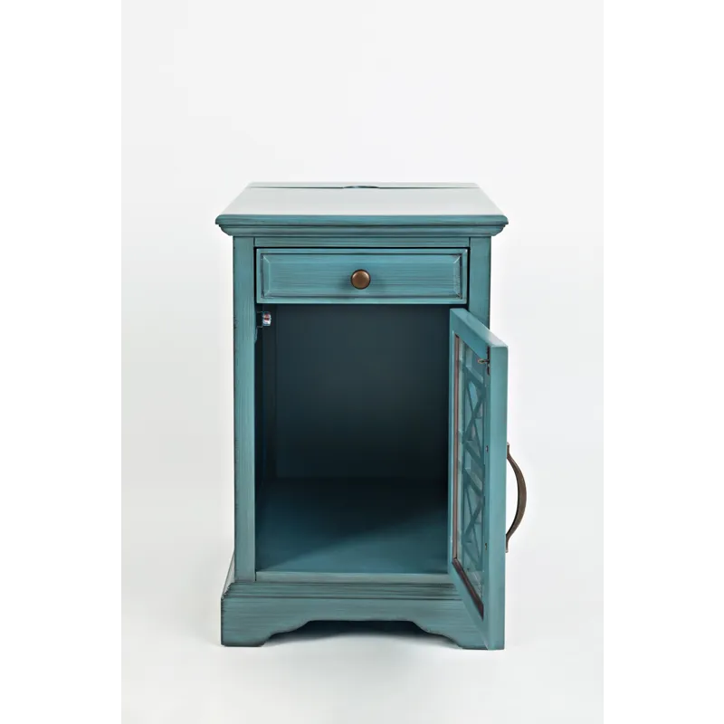 Craftsman USB Charging Chairside End Table