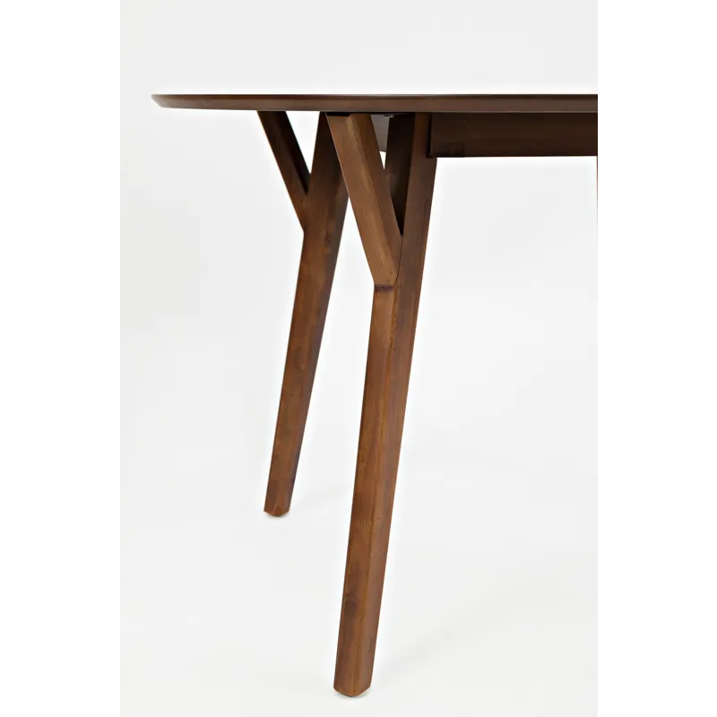 Copenhagen 44\" Round Mid-Century Modern Dining Table