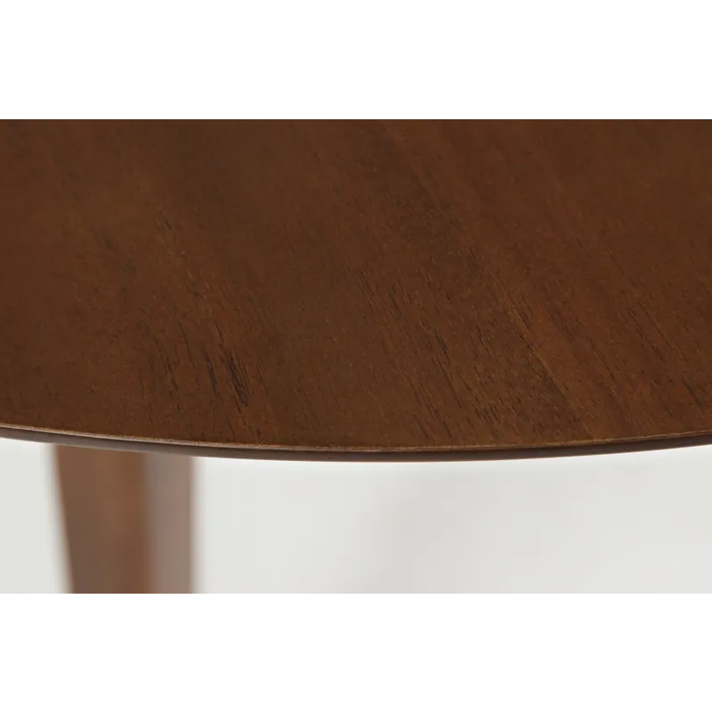 Copenhagen 44\" Round Mid-Century Modern Five-Piece Dining Set