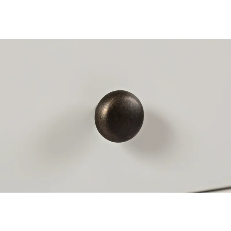 Orchard Park Farmhouse Solid Rubberwood Storage Cabinet Server