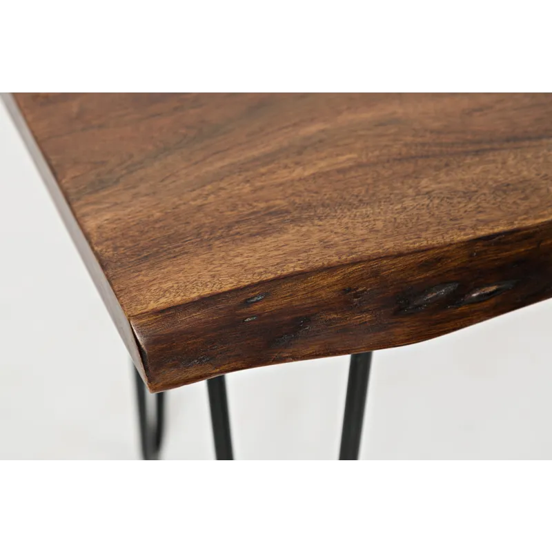 Nature\'s Edge 70\" Solid Acacia Bench