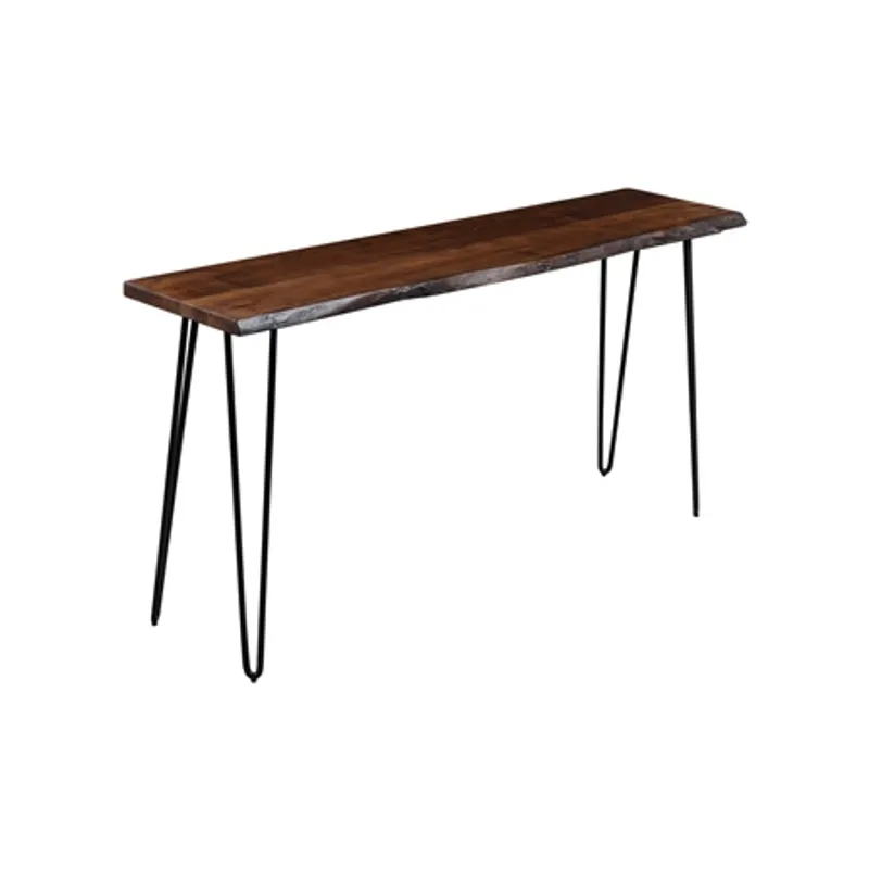 Nature\'s Edge Solid Acacia Counter Height Sofa Dining Table