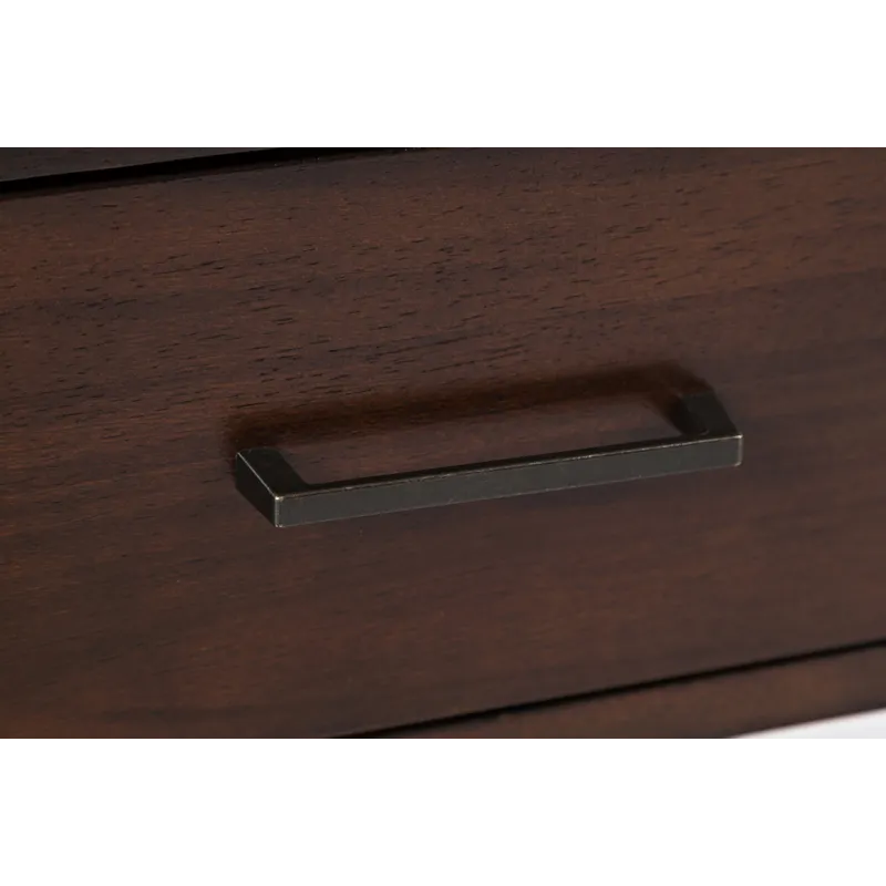 Twin Cities Contemporary Brown End Table