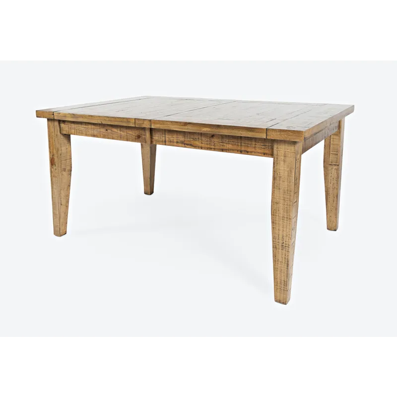 Telluride Rustic Farmhouse Solid Wood 78\" Seven-Piece Dining Set